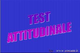 Test Attitudinale