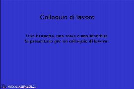 Colloquio di Lavoro