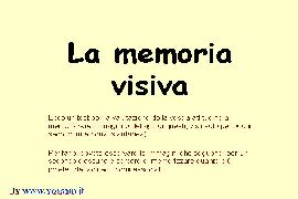 Memoria Visiva