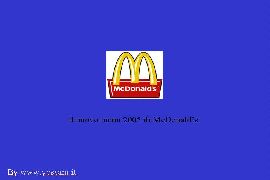 Menu Mcdonalds