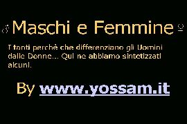 Maschi e Femmine