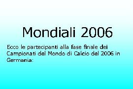 Mondiali 2006